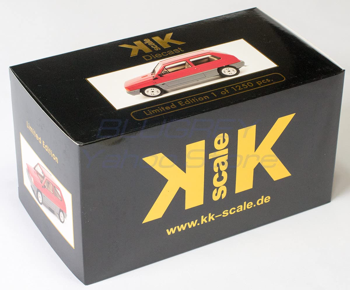 Amazon | KK-Scale 1/18 FIAT PANDA フィアット パンダ 30 1980 レッド