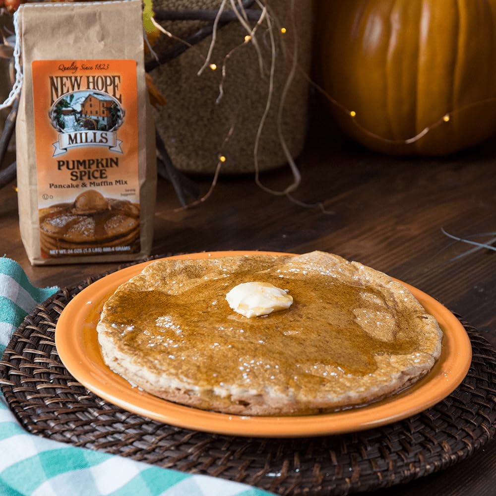 Amazon.com : Pumpkin Spice Pancake Mix by New Hope Mills, Fall