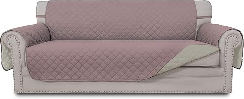 Miniatura 338 de Easy-Going - Funda de sofá reversible para sofá de 3 cojines, funda protectora de muebles para perros y gatos, resistente al agua con tubos de