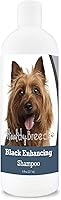 Vista 71 de Healthy Breeds Affenpinscher Black Enhancing Shampoo - Limpiador suave con vitamina E, aloe y aceite de coco que añade brillo, brillo e intensidad a