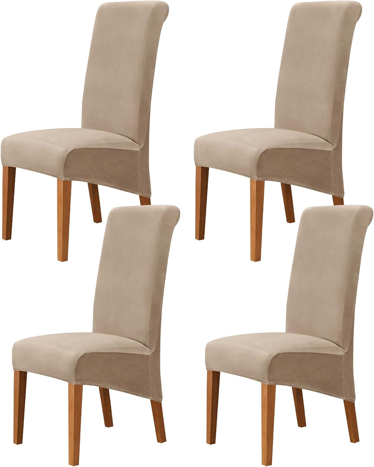 New Velvet Chair Covers Soft Touch Warm Chair Slipcover Large Size