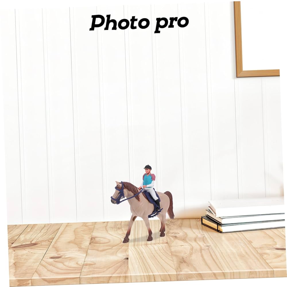 馬と騎手の置物 Amazon.co.jp: NULYLU シミュレーション 騎手 装飾品 模型 馬 馬