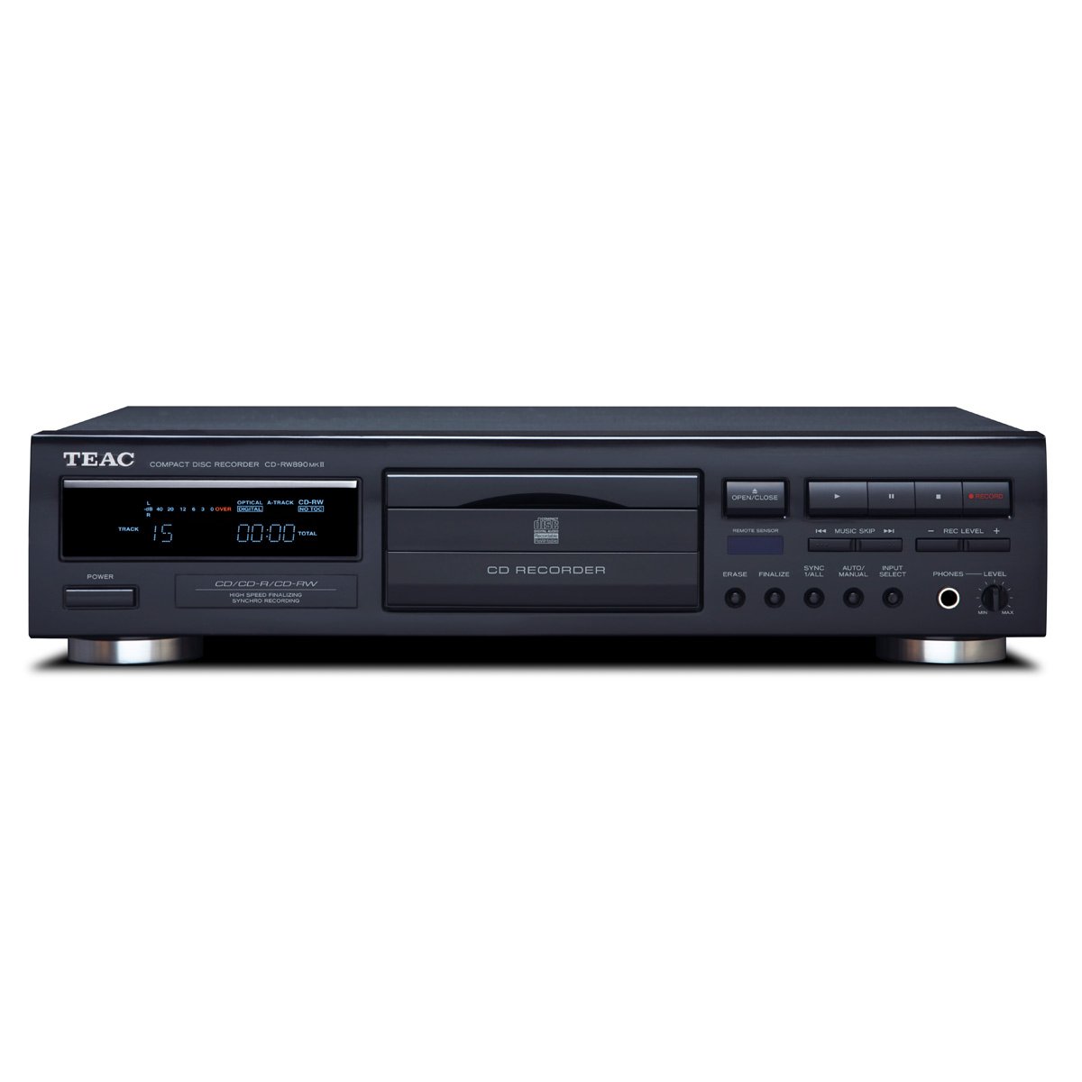 Amazon.com: Teac CD-RW890MK2-B Home Audio CD Recorder - Black