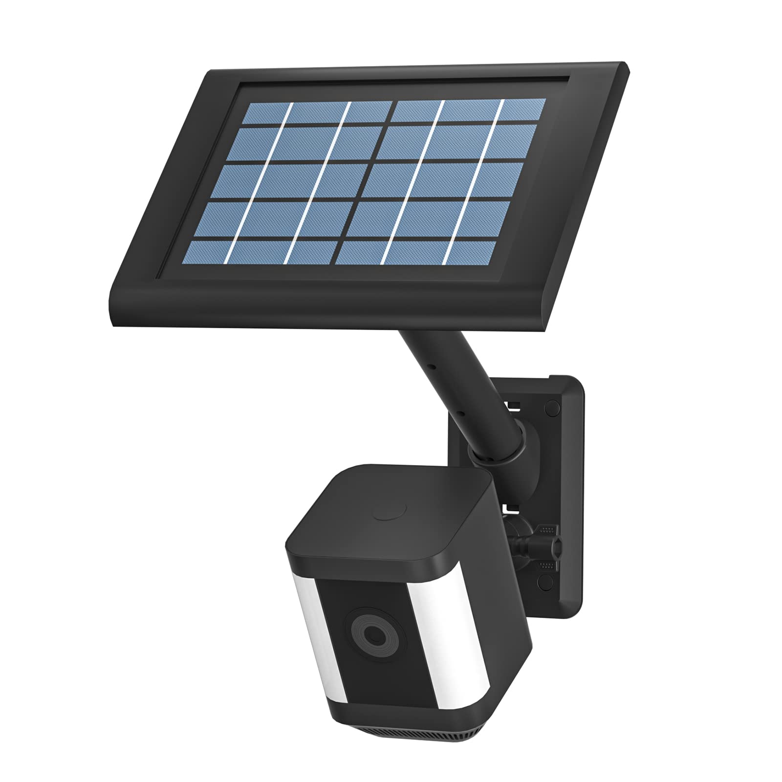 HOLACA Support mural 2 en 1 compatible avec caméra Rin-g Spotlight Plus/Pro, Stick Up Cam Battery/Pro, Outdoor Cam Plus, panneau solaire R-ing, et pour appareil photo et panneau solaire avec filetage
