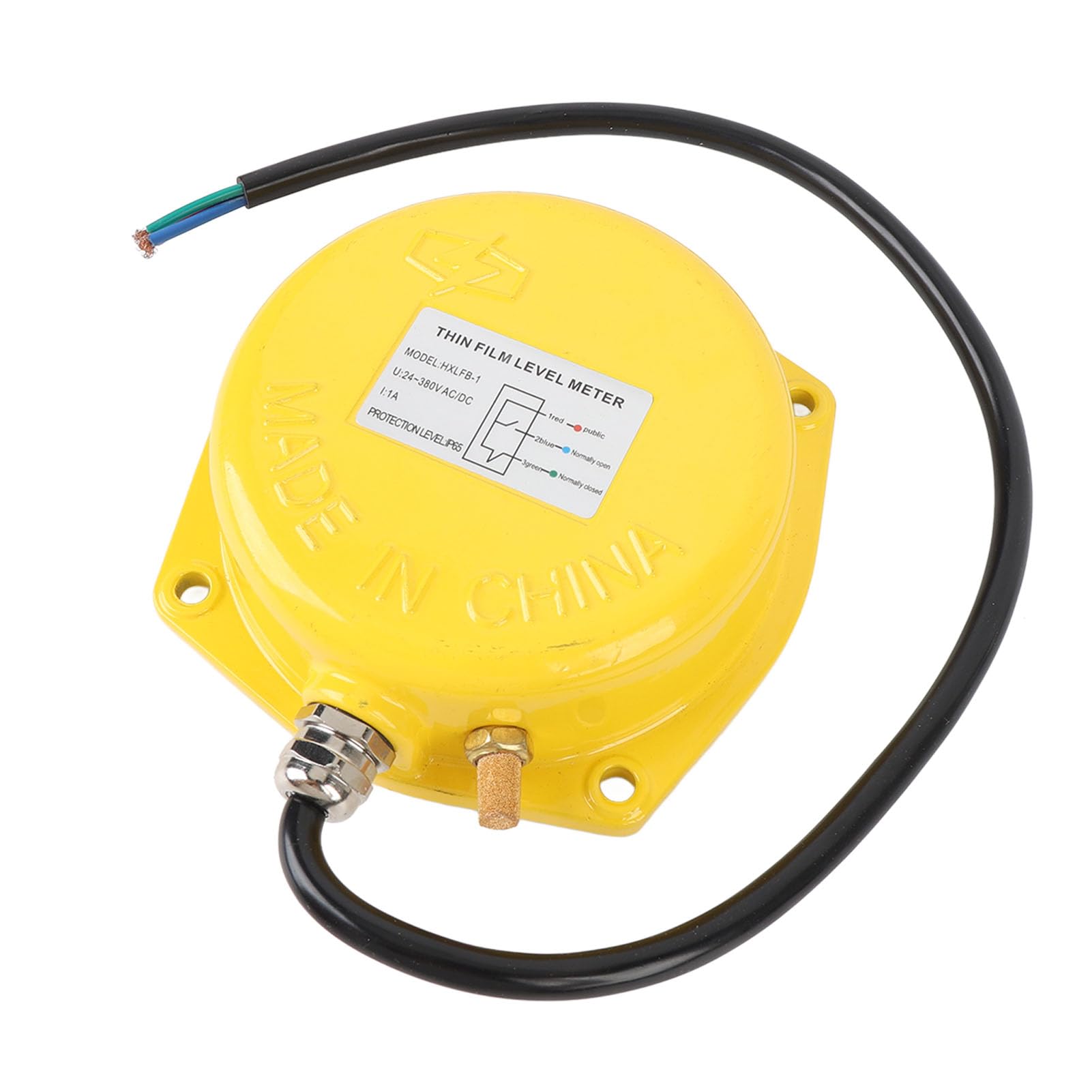 Sensor de Medidor de Nivel de Acero Inoxidable de Película Delgada para Detección de Material de Gránulos de Polvo Industrial 24-380V