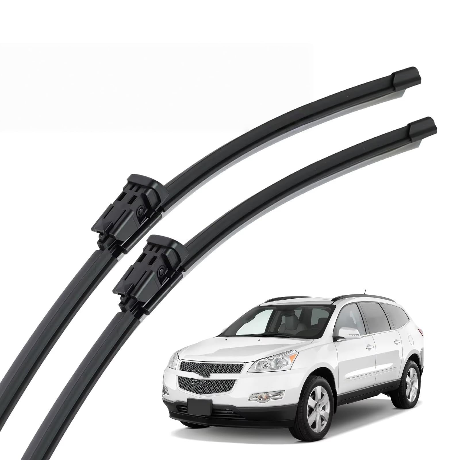 PAPEP Windscreen Wiper Blades for Traverse 2009-2011 24"+21", Front Replacement Wipers OEM Quality Water Repellent Rubber Automotive Windshield