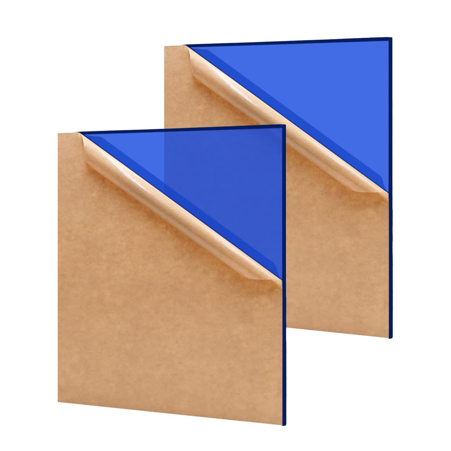 Red Acrylic Sheets - 2 Pack for Laser Cutting & Crafts -32