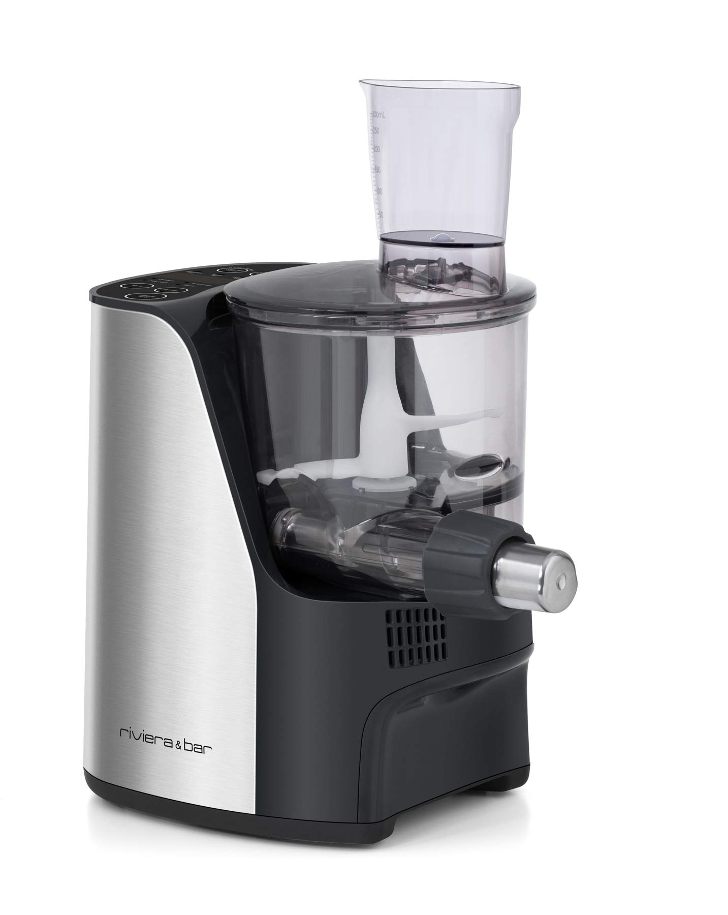 Riviera&bar PMP500-4 Programas - Máquina automática de pasta de metal para secado rápido, tornillos de acero inoxidable - Todos los tipos de pasta de casa - 39 x 35,5 x 23 cm