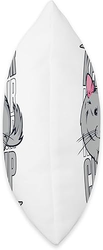 Miniatura 2 de Toys Chinchilla Cage Plush Stuffed Animal Gifts Keep Your Chin Up Chinchillidae - Almohada Chinchilla de cola larga, 16 x 16 pulgadas, multicolor