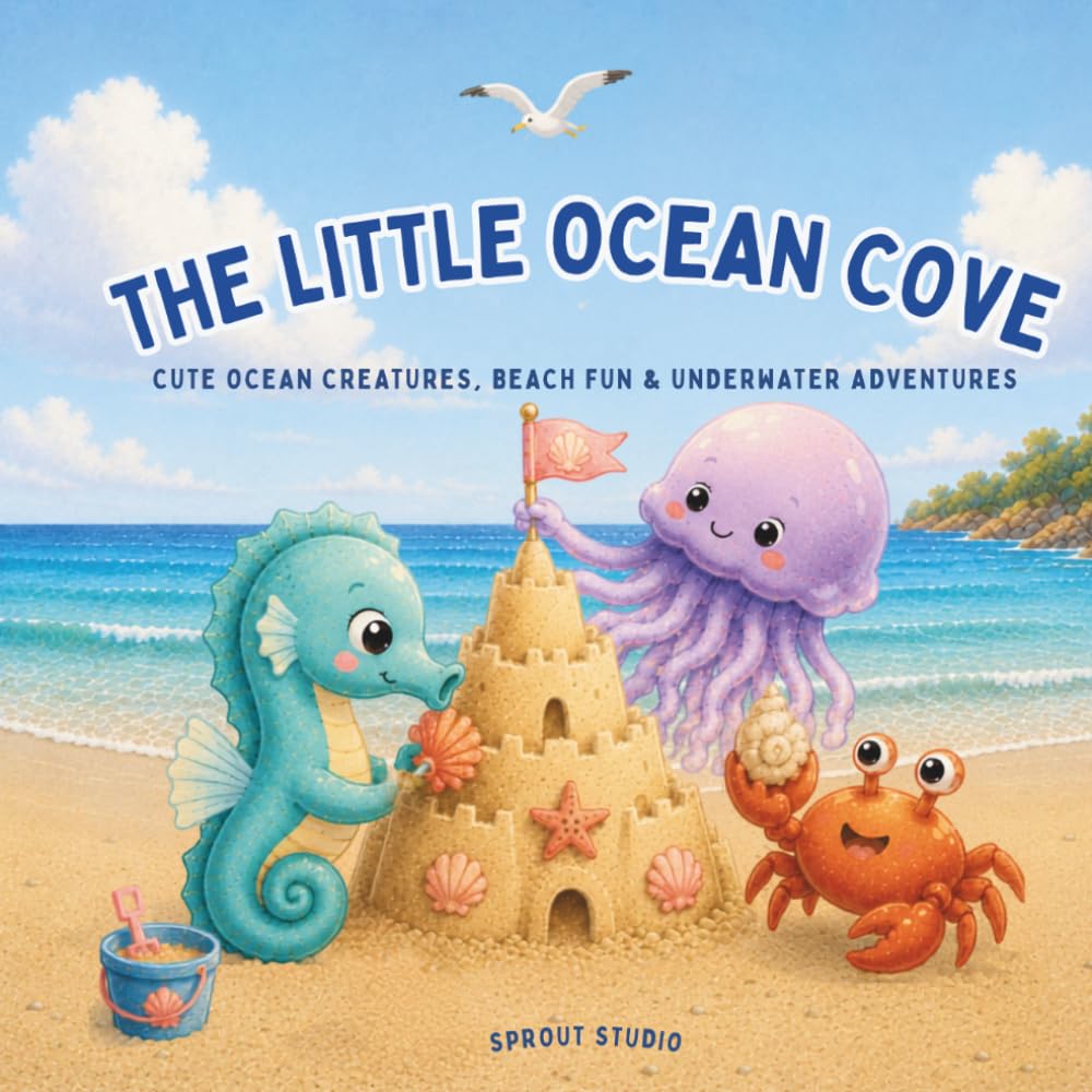 The Little Ocean Cove: Cute Ocean Creatures, Beach Fun & Underwater Adventures
