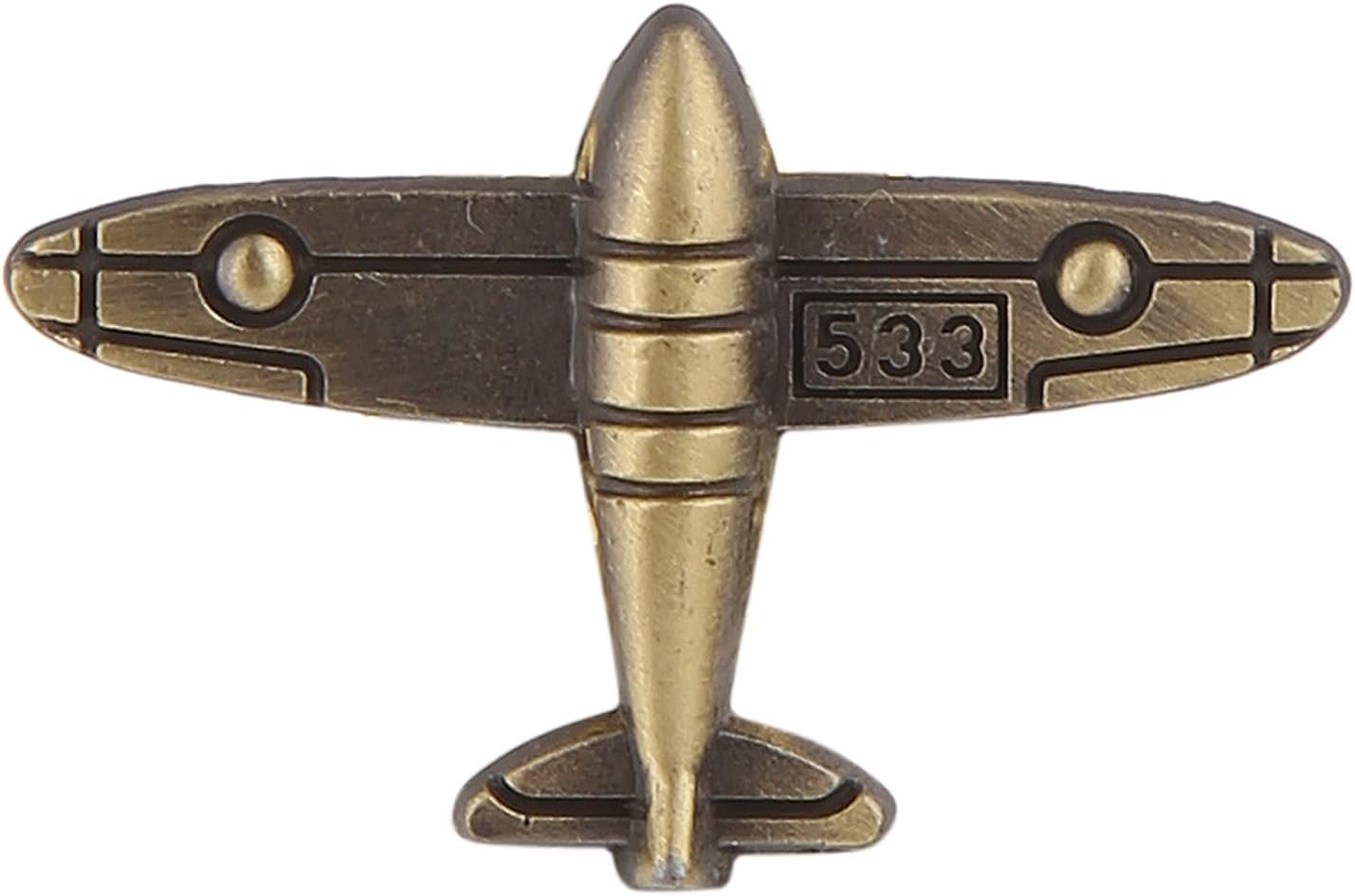 Plane Shape Small Size Lapel Pin Brooch For Men