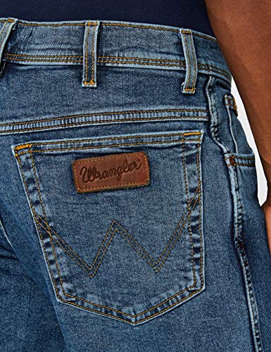 Wrangler TEXAS Denim Pants, Uomo, Blu (Stonewash)