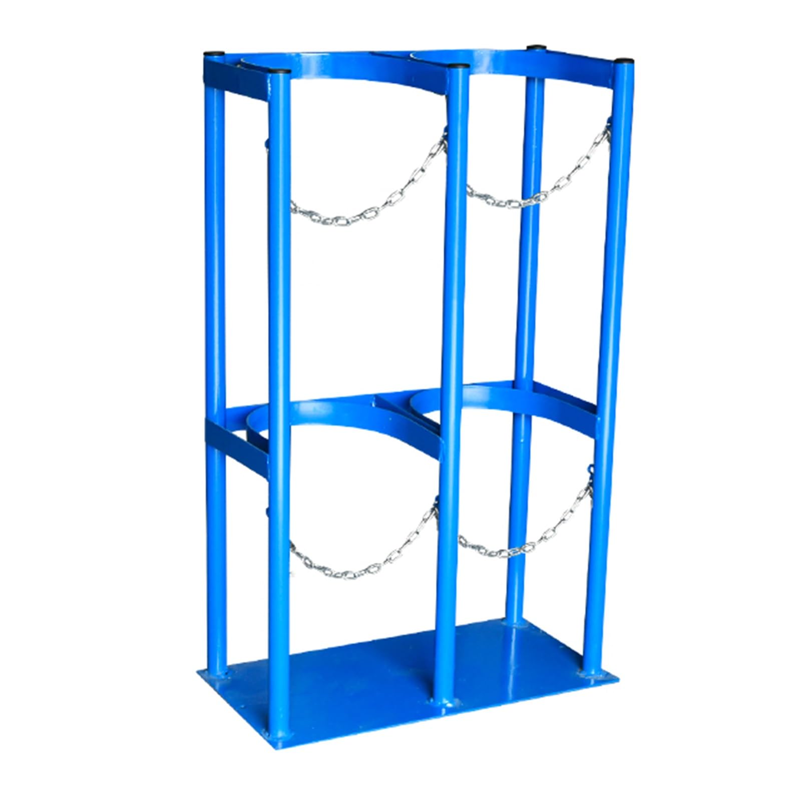 Oxygen Tank Cylinder Cart Holder Steel Oxygen Tank Holder For 40L Gas Cylinder,Floor/Wall Mount Oxygen Tank Rack With 2 Hinges,Oxygen Cylinder Holder Stand For Hospital F,59x31x100cm/23.2x12.2x39.4in