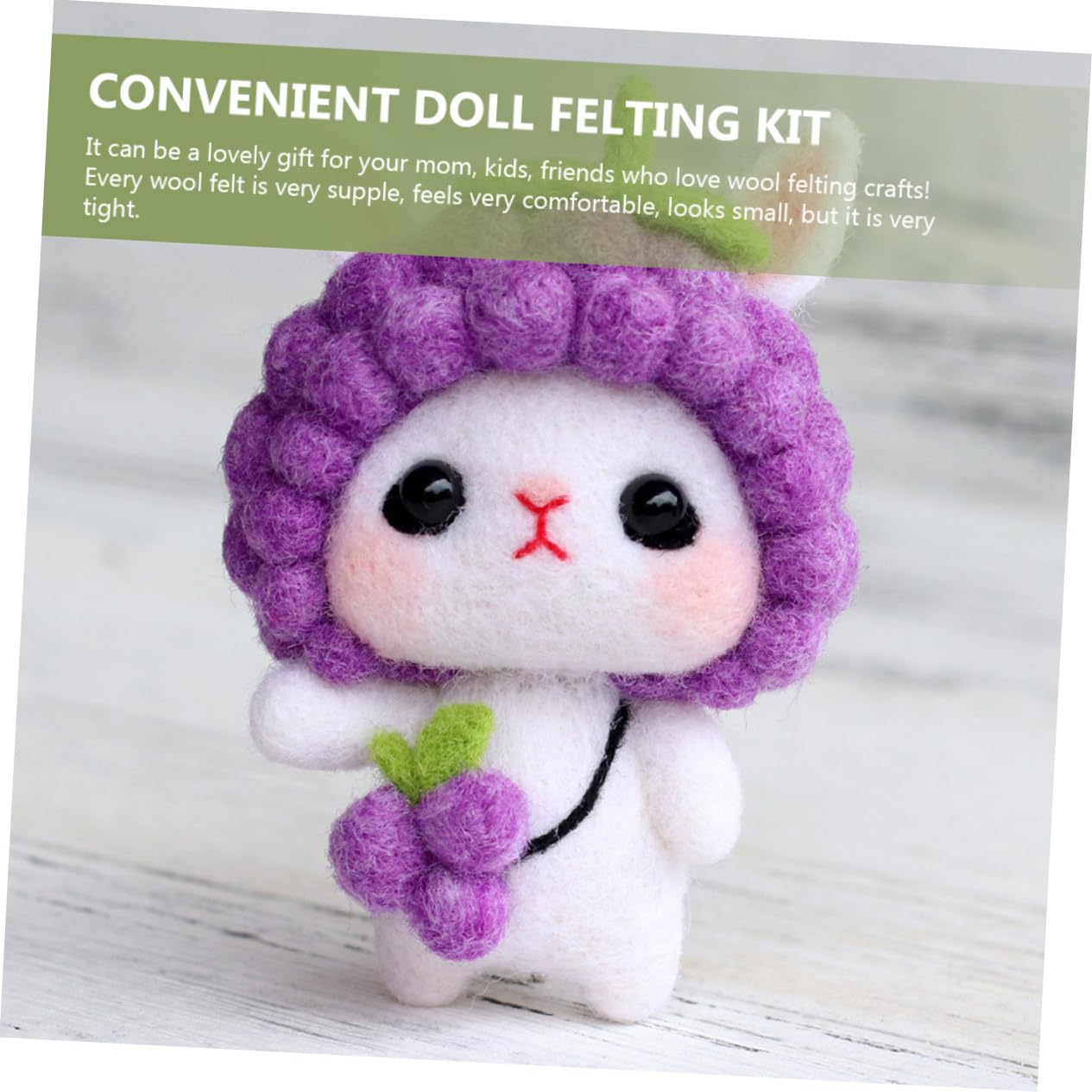 SHINEOFI 12sets Kit Di Feltro Per Ragazzo Ragazza Di Creazioni Artigianali Con Accessori Per Lavoretti Include Personaggi Di Feltro Coniglietto Zucca Per Attività Creative e Regali