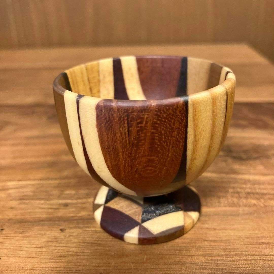 林正太郎 志野ぐい呑 別注木蓋付 替茶入にも : 酒呑 徳利 茶碗