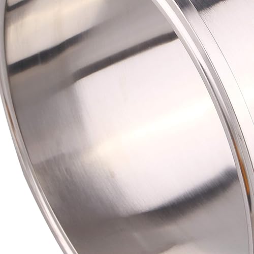 Miniatura 4 de DERNORD Tubo de carrete sanitario con extremos de abrazadera, tubo redondo sin costuras de acero inoxidable 304 con brida de virola de triple