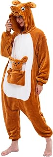 Adult Onesie Pajamas Animal One Piece Costume Halloween Cosplay for Women Men