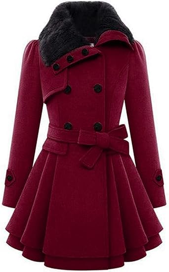 Thick trench coat womens Clearance