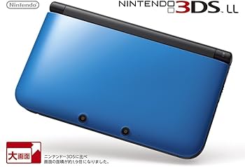 ニンテンドー3DS LL ブルー×ブラック Amazon.com: Nintendo 3DS LL Portable Video Game Console - Blue