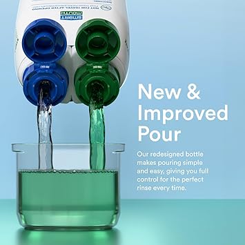 SmartMouth Original Zinc Activated Mouthwash - Instant Fresh Breath Mouthwash - Eliminates Bad Odors and Bad Breath - Alcohol-Free, Sugar-Free, Gluten-Free - Fresh Mint - 16 fl oz (2 Pack)