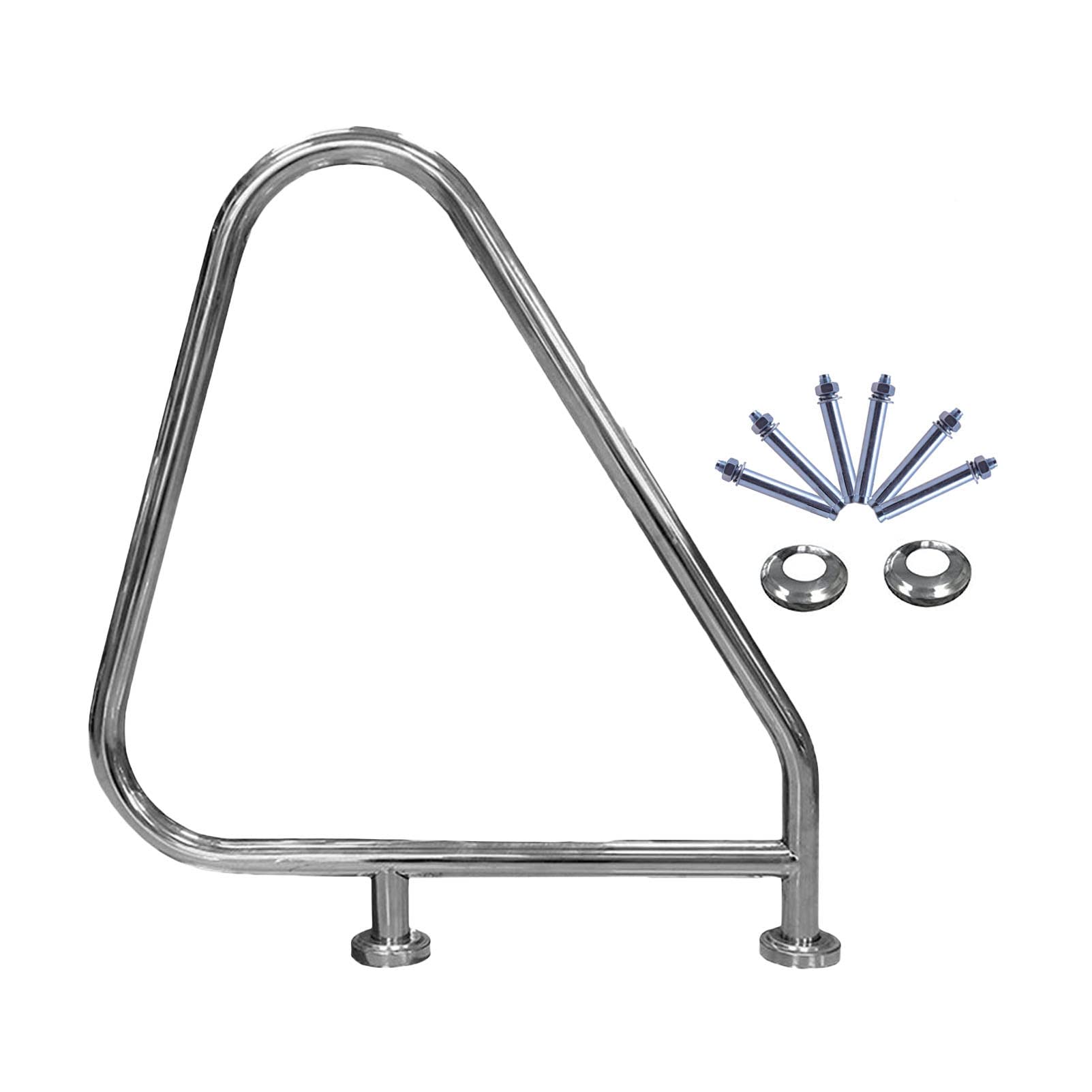 Rampe piscine antidérapante pour éviter les chutes et sécuriser l'accès des seniors.