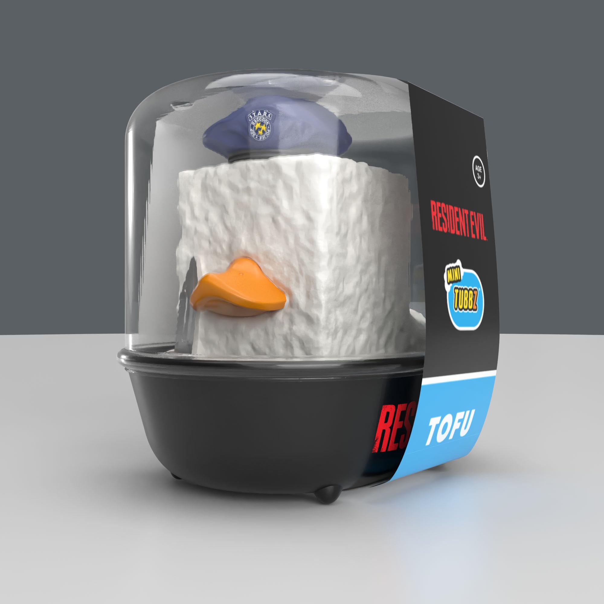 TUBBZ Mini: Resident Evil - Tofu Cosplaying Rubber Duck Vinyl Figure, Tofu (Mini) - Image 2