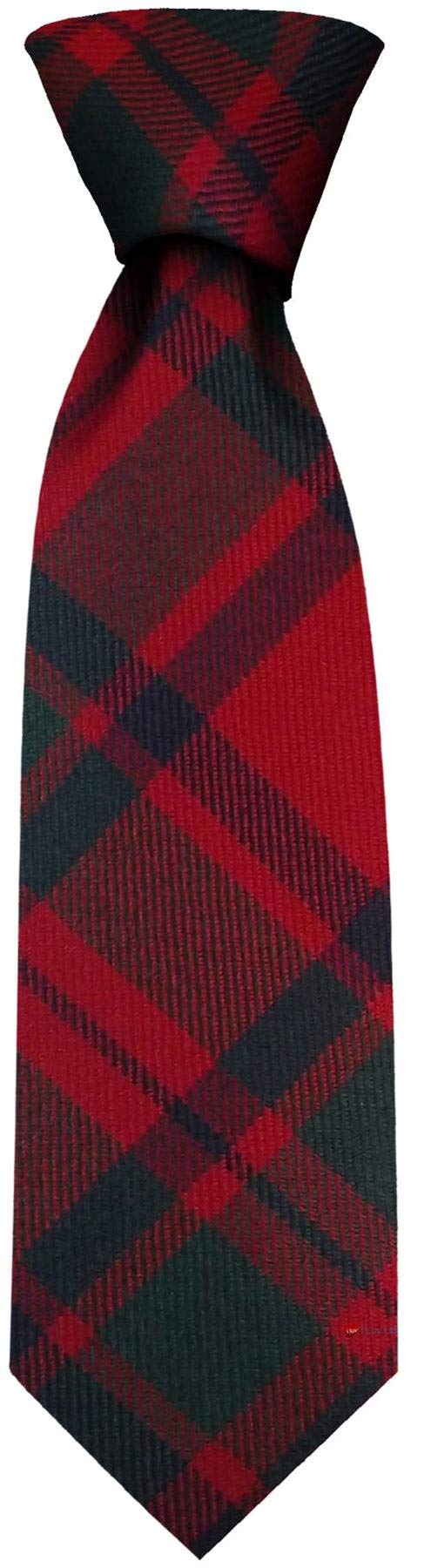 I LUV LTD Gents Neck Tie MacIntosh Modern Tartan Lightweight Scottish Clan Tie