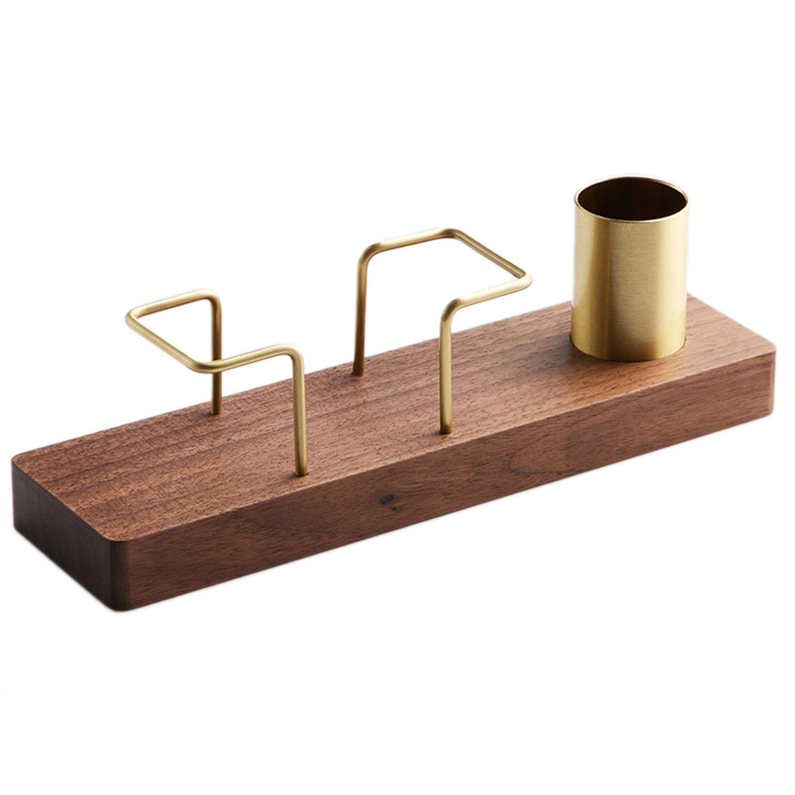 Fzyozzdpasl Brown Business Card Holder Simple Business Card Holder Desktop For Office Home