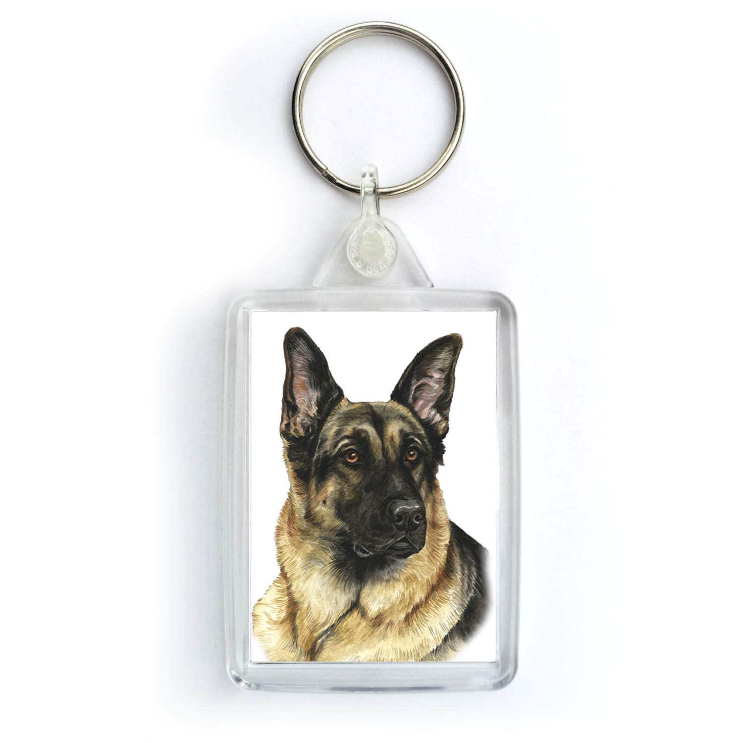 WaggyDogz German Shepherd Dog Keyring (KRG-28)