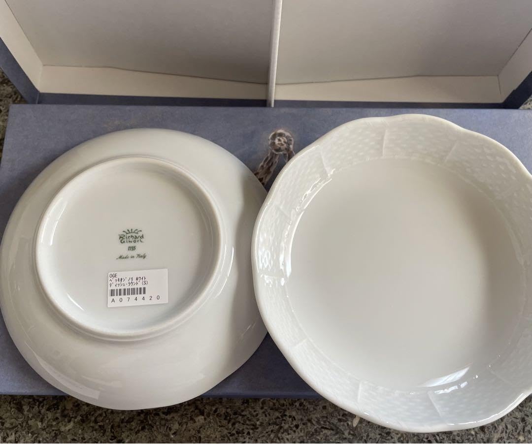 Amazon.co.jp: リチャードジノリ ベッキオホワイト ディッシュ