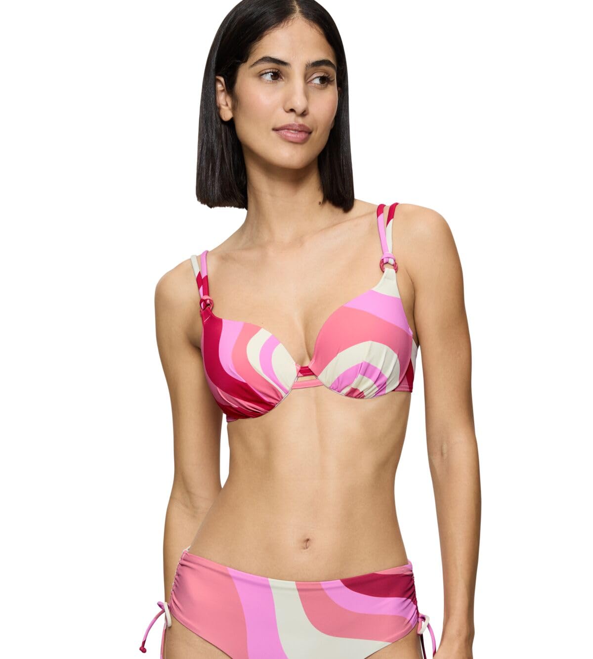 Triumph Women's Summer Mix & Match Wp 02 Pt Bikini top, Pink-Light Combination, 36
