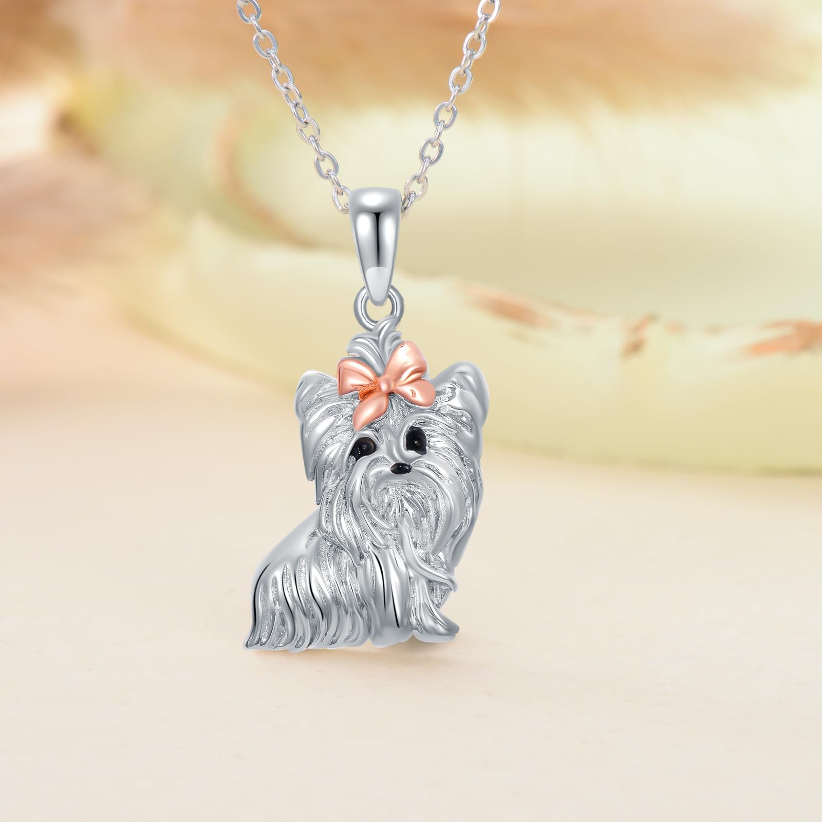 PROESS Highland Cow/Búhos/Mariposa/Colibrí/Rana/Ardilla/Panda Rojo/Nutria Colgante Collar Animal Joyería Regalos para Mujer Niña Madre Hija