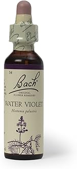 BachOriginal Flower Remedies - Water Violet 20ml-packaging may vary