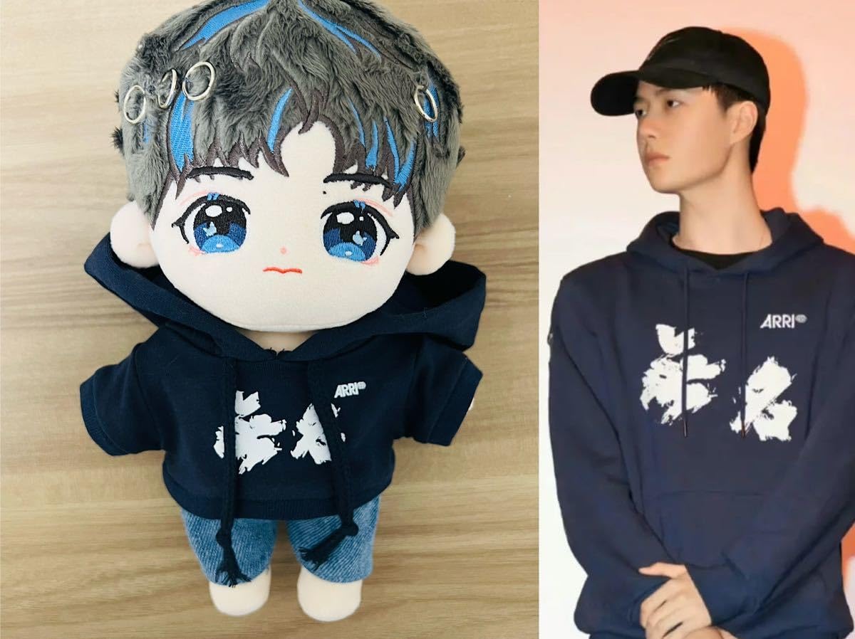 王一博 無名 ぬいぐるみ　20cm Amazon.co.jp: 20cm 王一博 無名 ぬいぐるみ＆お洋服 専用衣装②