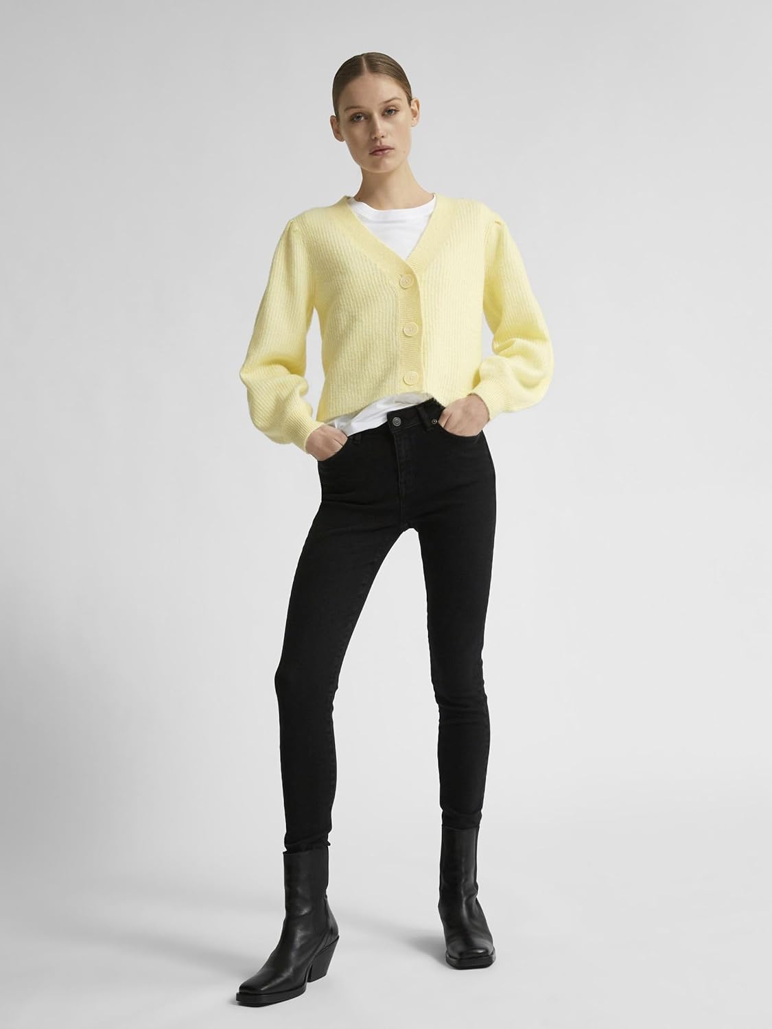 Selected Femme SLFMYESSENTIAL O NECK TEE NOOS - T-Shirt basic - bright