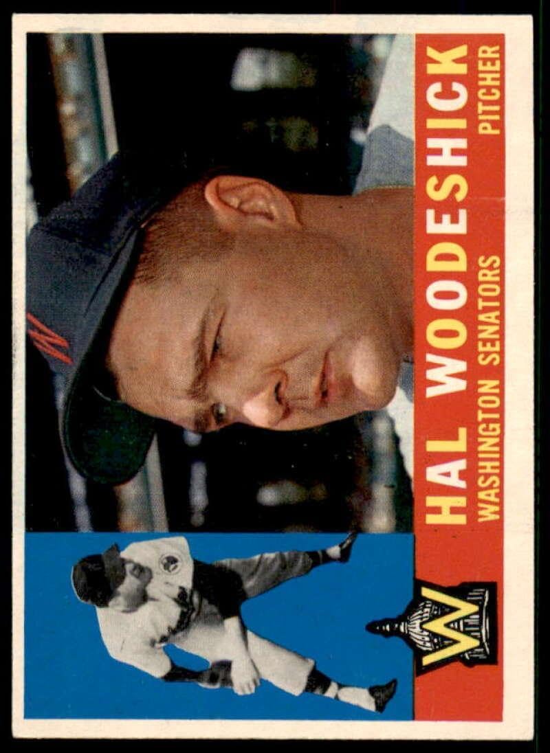 Hal Woodeshick Card 1960 Topps #454 - Slabbed Baseball Cards