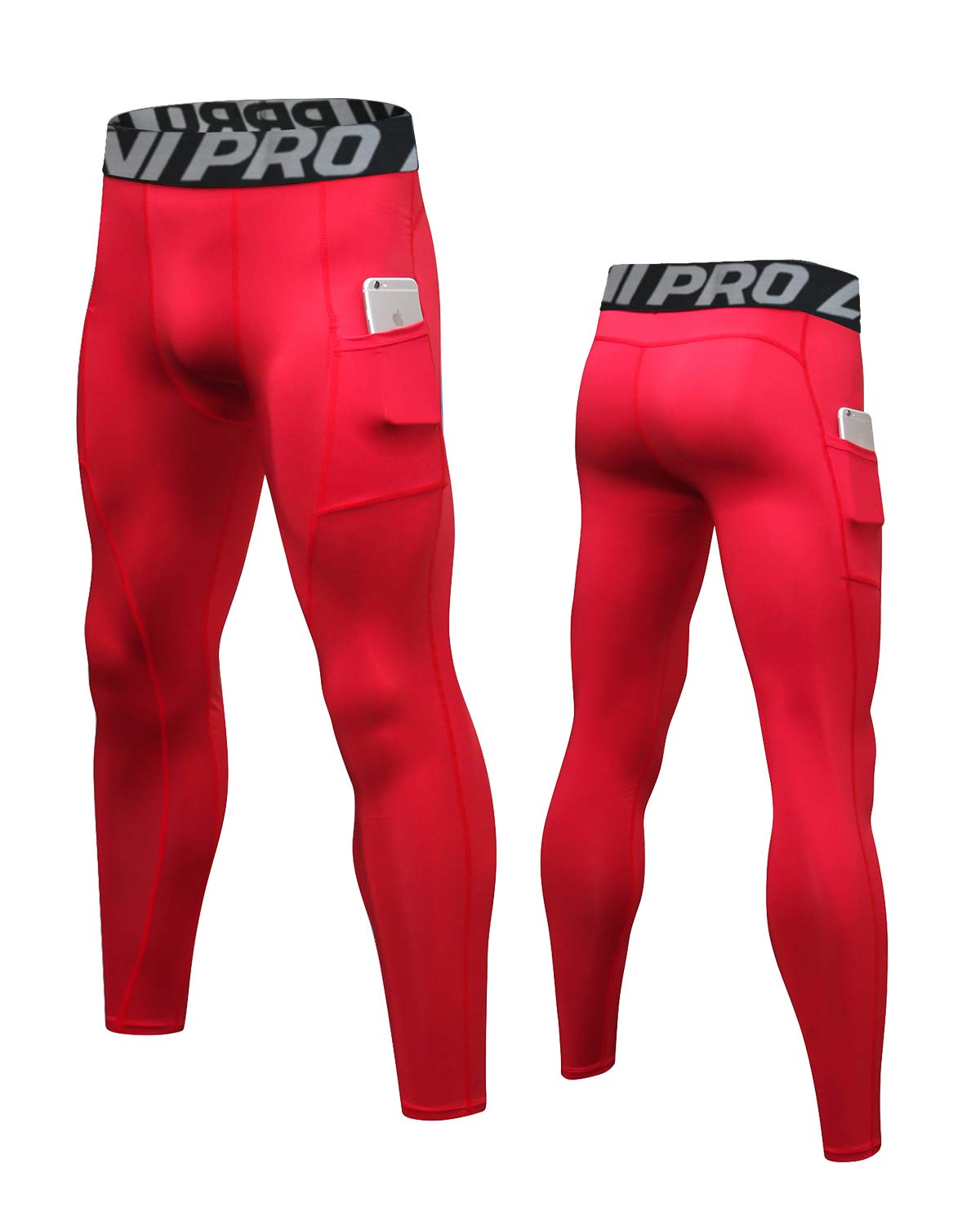 Leggings de Compresión para Hombre Running Fitness