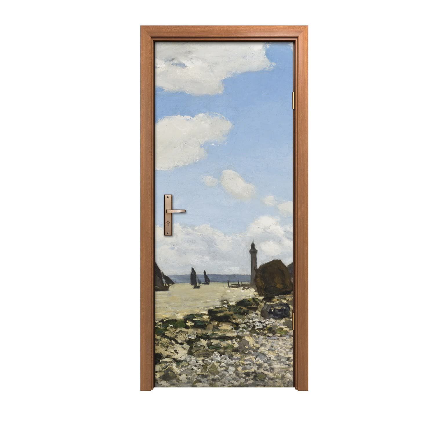 Autocollant de porte mural 90x200cm pour design d'intérieur moderne