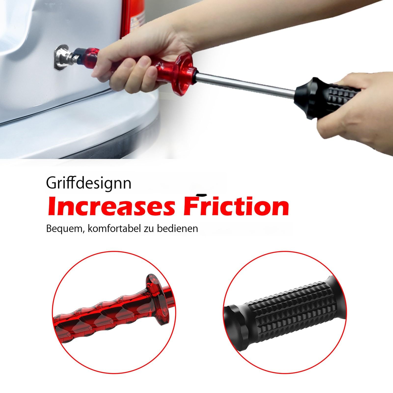 Kit di Riparazione per ammaccature con Colla a Freddo, Strumento per | rimuovere veicoli senza vernice, per superfici metalliche, riparazione rapida, estrattore per carrozzeria ad alte prestazioni