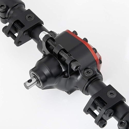Miniatura 3 de Aleación completa eje delantero y eje trasero actualización de engranaje de acero para 1:10 Axial SCX10 II 90046/90047 SCX10 90027/90028 RC Jeep
