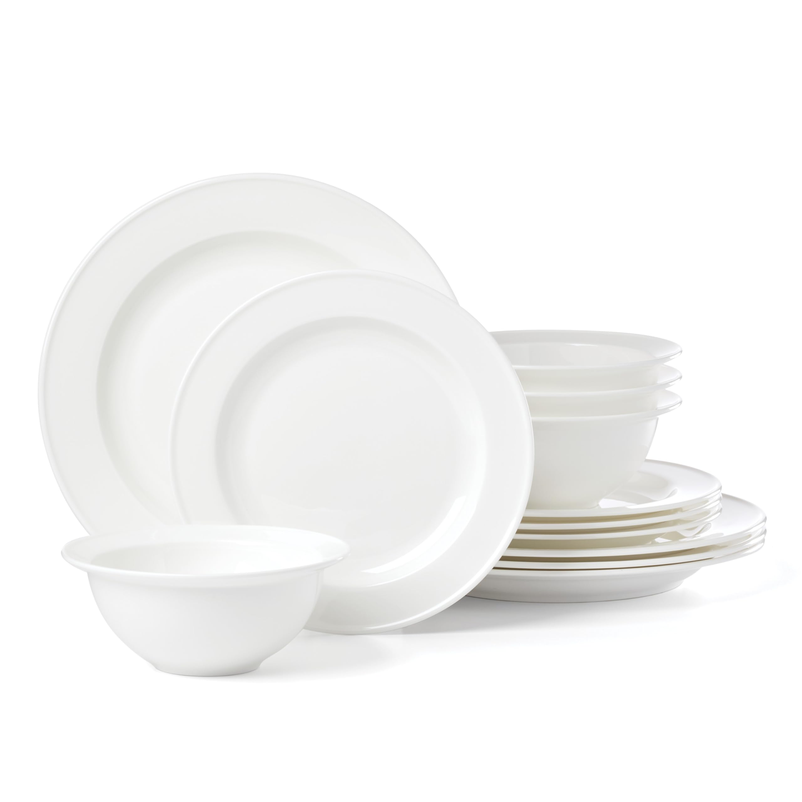 Lenox Studio 1414 Rimmed 12-Piece Dinnerware Set
