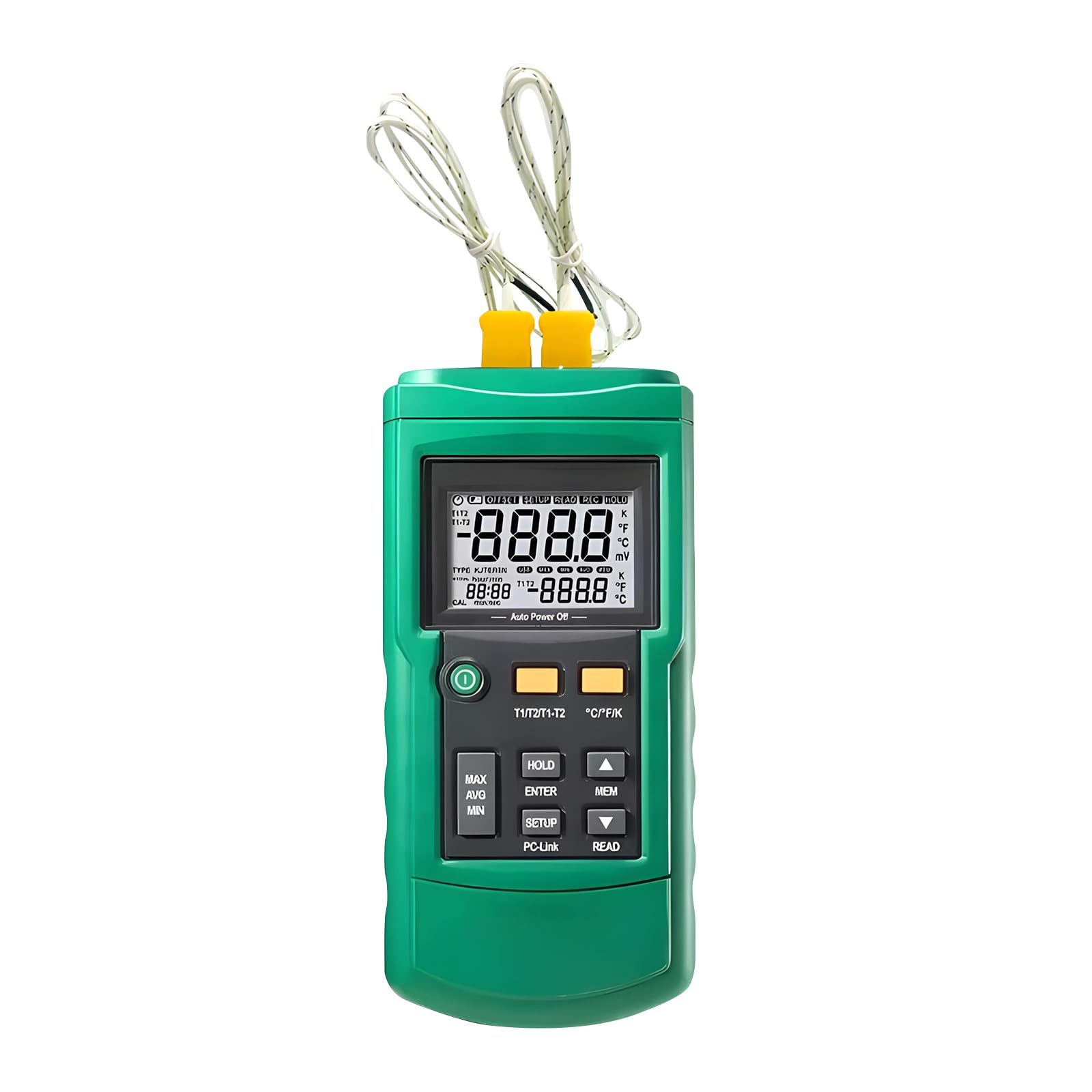 Rgybao Laboratory Digital Temperature Meter ±0.5℃ Error Margin Battery Not Encompassed Clear Display For Environmental Observing High Accuracy Digital Thermograph