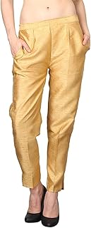 golden pants for kurtis