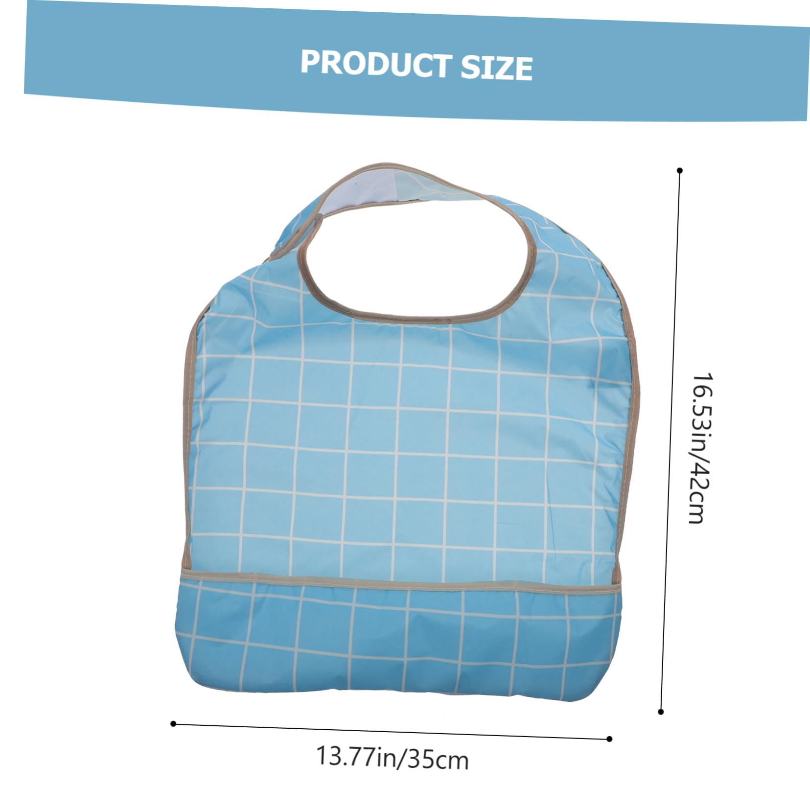 6 Stk Ältere Reis tasche kleinkind kleider Schürze essen Lätzchen Polyester-Speichelschürze für Erwachsene Polyester-Speichelschürze für ältere Menschen Futter Reisbeutel TPU