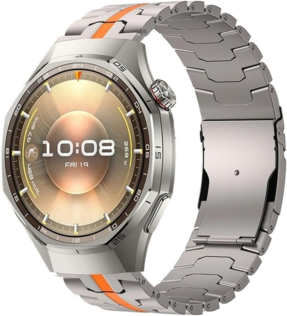 22mm Titanium Strap For Huawei Watch GT6/GT6Pro Business Metal Band For Huawei GT5 Pro/GT4 46mm Replace Bracelet Accessories