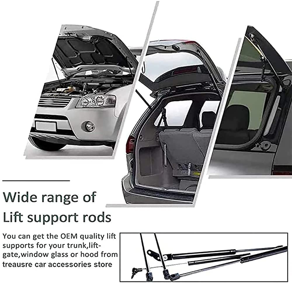 2Pcs Ammortizzatori Cofano Posteriore per Chevrolet Matiz Spark 2011-2015, Baule Molle A Gas Pistoni ​Portellone Hood Metallo Supporto Fatto su ​Auto Styling Accessoires