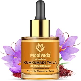Moolveda Kumkumadi Tailam para aceite facial,...