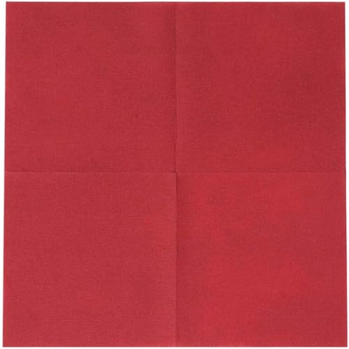 Miniatura 6 de Efavormart - Paquete de 20 servilletas de papel Airlaid suaves de lino de color burdeos, altamente absorbentes, desechables