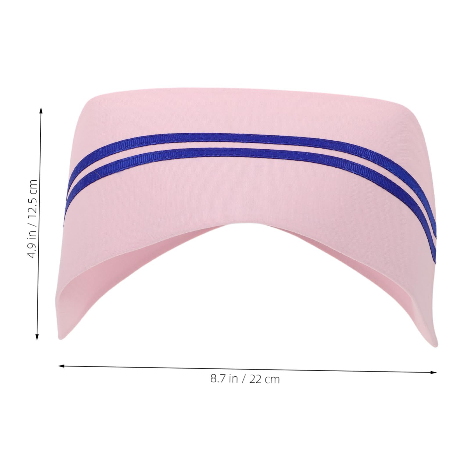 Holibanna 2pcs Horizontal Bar Nurse Hat Nurse Cap for Women Accessory Stylish Breathable and Comfortable