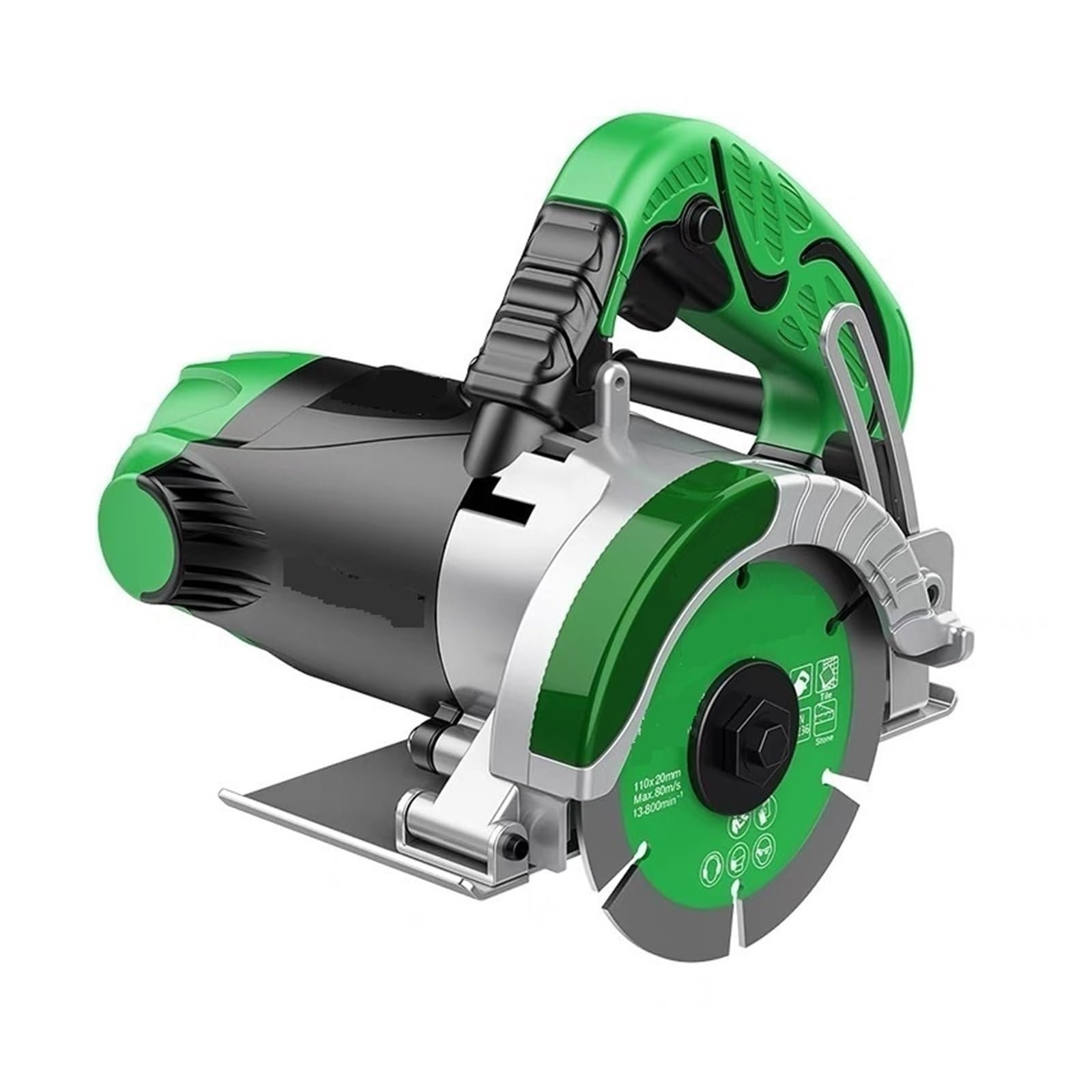 OTQEFTN Tile Cutting Machine Home Wood Stone Grooving Wet and Dry Handheld